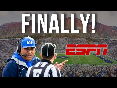 ESPN Finally Puts BYU in the College Football Playoff; Big 12 Making a Huge Playoff Mistake?