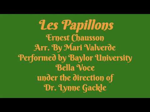 Les Papillons by Ernest Chausson Arr. By Mari Valverde