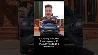 BYD Song Pro 2027 sobe de nível e ameaça os SUVs híbridos do Brasil #byd #songpro #songpro2027