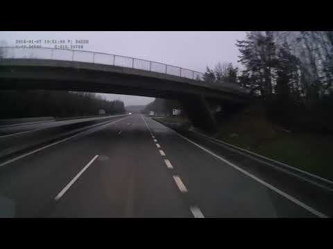 Czech Republic. Motorway D1, Brno-center — Humpolec, 2018, 1x