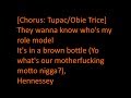 2Pac - Hennessy ft. Obie Trice (Lyrics)