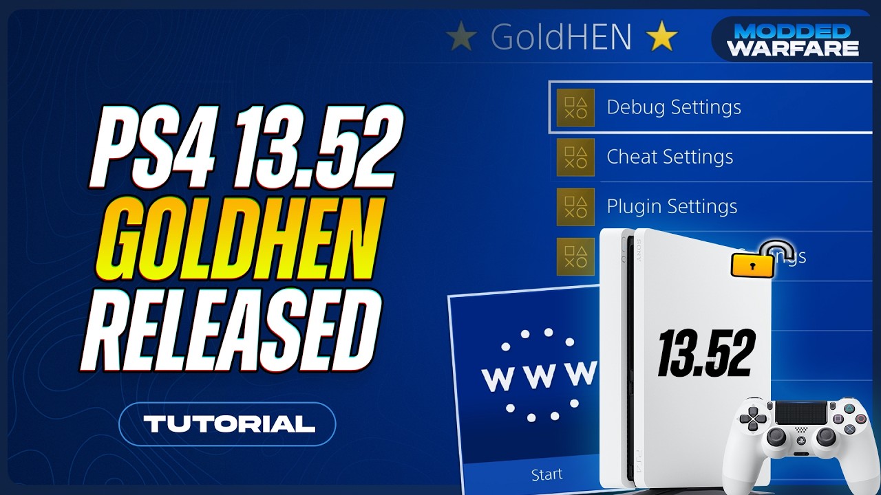 PS4 GoldHEN 2.4b18.11 Released with 13.52 Support (Overview & Setup)