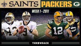 Opening Night Brees & Rodgers High-Scoring Due