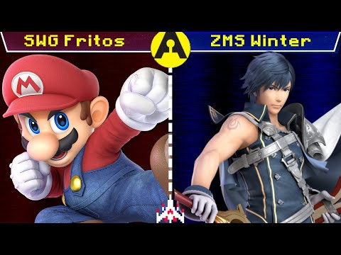 SWG Fritos(Mario) vs ZMS Winter(Chrom)  Arcade Legacy #48 SSBU  Winners Quarters