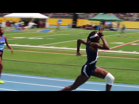 100m 13 14 girls finals