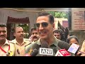 Maharashtra Elections News | Actor Akshay Kumar Speaks To Media After Casting His Vote In Mumbai - Video