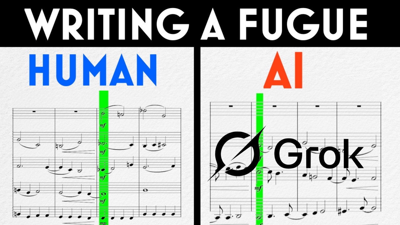 Fugue: AI vs. Human
