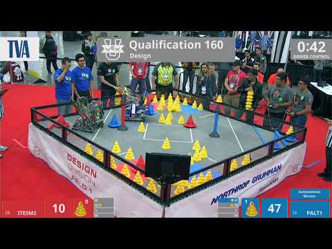 2018 VEXU Design Q160 - ITESM2 vs PALT1 - 27 to 82