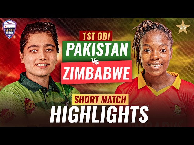 Short Highlights | Pakistan Women vs Zimbabwe Women | Match 01 | ODI Series 2026 | M9H1K