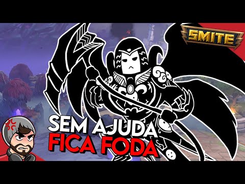 SEM AJUDA FICA DIFÍCIL... THANATOS JUNGLER - Ranked Conquista - ⚡ Smite BR