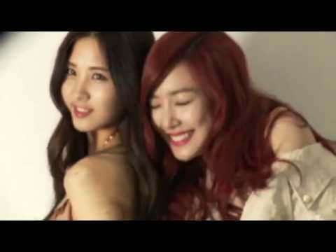 SNSD TaeTiSeo for Elle Girl: Shooting & BTS - 120705