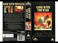 Original VHS Opening And Closing To Gone With The Wind UK VHS Tape