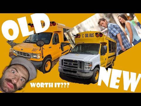 Ford Econoline Skoolie Gets New Front Clip !