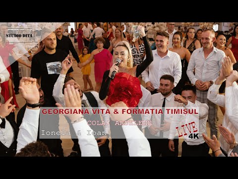 Georgiana Vita & Formatia Timisul ❌ Colaj Ardelene 🎷 LIVE Nunta Ionela & Ioan NOU 2025