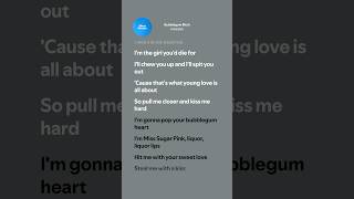 Bubblegum Bitch - MARINA (Lyrics)