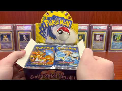 Opening a $93,000 1999 Pokemon Base Set Shadowless Booster Box!!!