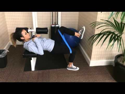 Exercise Demo: Banded Single-Leg Hip Thrust