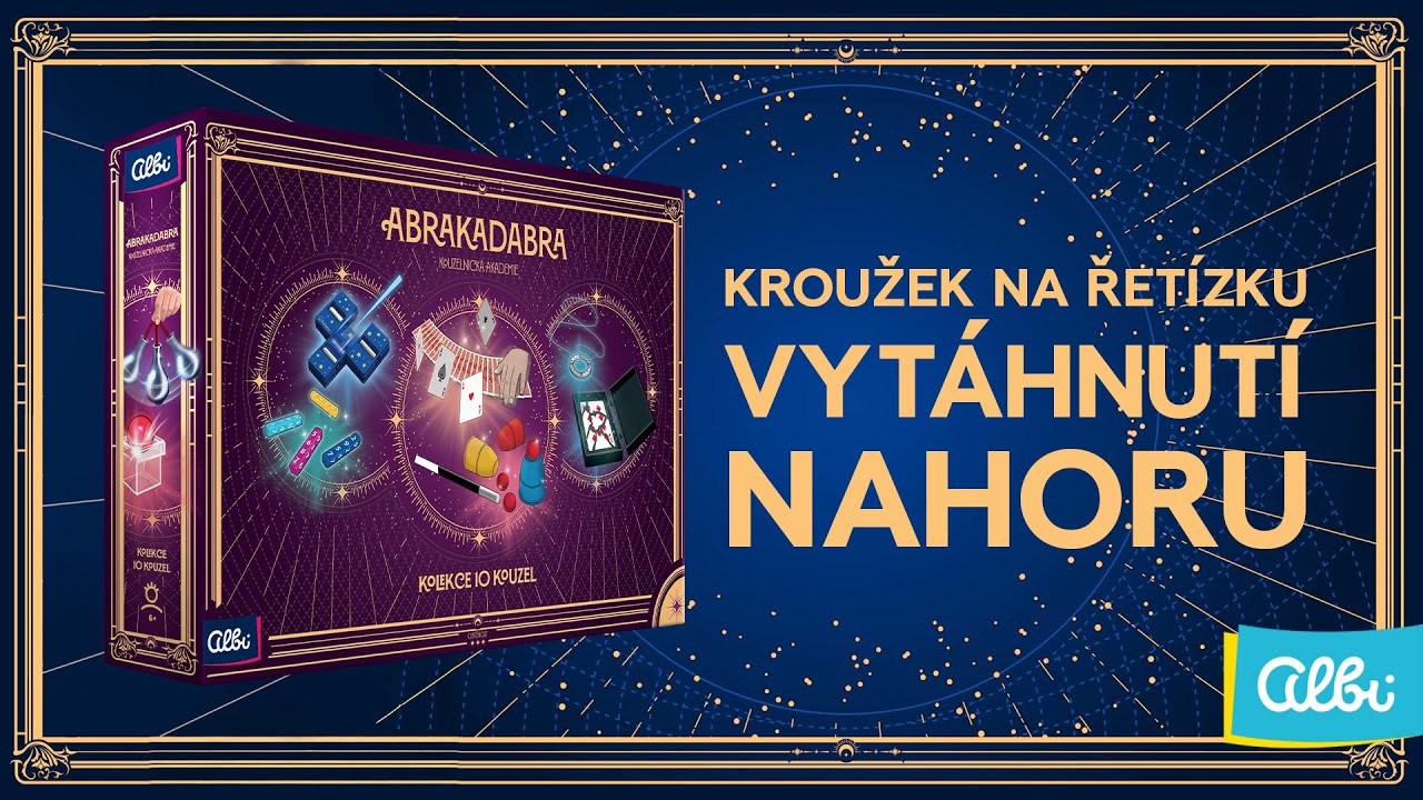 Kouzelnická akademie - Kroužek na řetízku (vytáhnutí nahoru) - videonávod