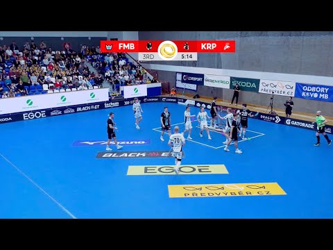Florbal MB vs Nokian KrP - Champions Cup Semi-Final HIGHLIGHTS