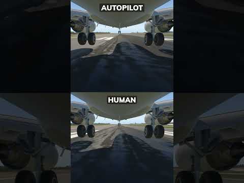 Autopilot VS Human Landing An Airplane
