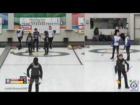 FEATURE Satsuki Fujisawa vs  Corryn Brown   Draw 12   Saville Shootout XCM