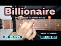 Billionaire - Bruno Mars & Travie McCoy (EASY GUITAR TUTORIAL)