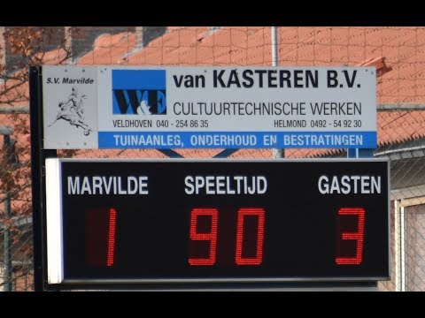 Fotovideoverslag Marvilde 1 - Eindhoven 1