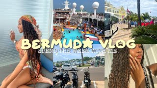 spend a week with me in BERMUDA! | BERMUDA CRUISE VLOG 2023🇧🇲🌴