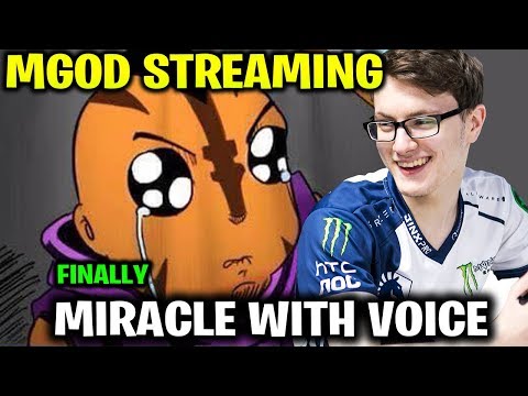 MIRACLE WITH VOICE STREAMING - ANTI MAGE IN 7.20 DOTA