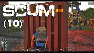 【SCUM】実況PART10 トレインヤード(B3)マジで心臓止まるかと思ったぞ！【PvE】