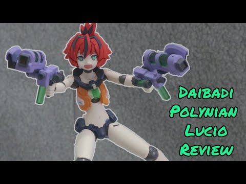 Cute Robot Boi?! Daibadi Polynian 08 Rucio/Lucio Unboxing + Review