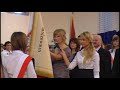 Wideo: Nowy sztandar Gimnazjum nr 2 w Polkowicach