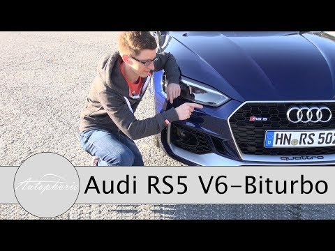 2017 Audi RS5 2.9-Liter V6 Biturbo Review / Jetzt ein Gran Turismo (ENGLISH Subtitles) - Autophorie