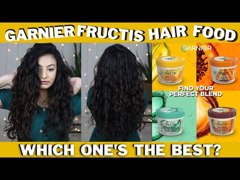 Garnier Fructis Hair Food - Which One Should You Buy? | Opinion on 2b 2c 3a Wavy Curly Hair