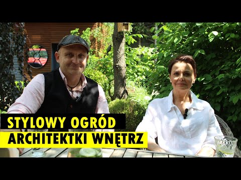 OGRODOWY SALON - szyk, elegancja i styl w niewielkim, podmiejskim ogrodzie