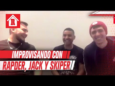 Rapder, Skiper y Jack Adrenalina improvisan para RÉCORD