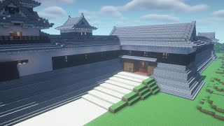【Minecraft】大洲城の作り方 Part8 暗り門