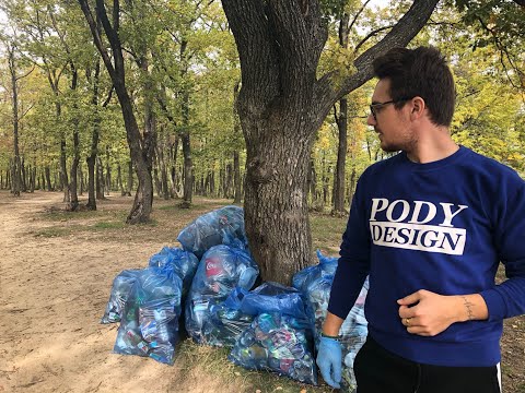Adrian Gheorghe - Acțiune ecologizare în Pădurea Pleșești