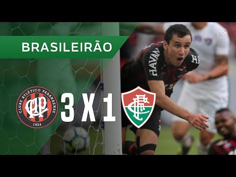 ATLÉTICO-PR 3 X 1 FLUMINENSE - GOLS - 16/09 - BRASILEIRÃO 2018