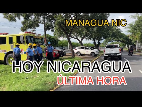 Nicaragua  ULTIMA HORA ESTO PASA recorriendo Managua 
