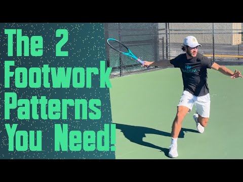 Forehand Footwork Patterns For Better Balance and More Power