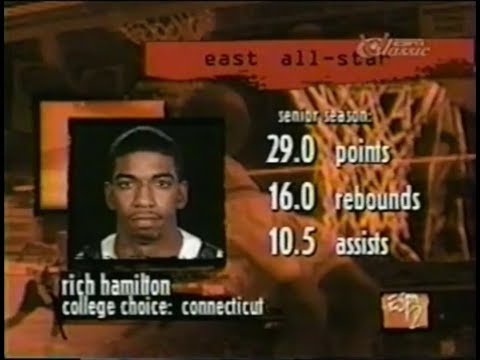 Richard Hamilton's First Two Dunks at the Palace of Auburn Hills (1996)