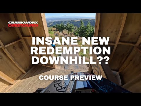 LOIC BRUNI hits the Redemption DH Course and it’s GNARLY - 2026 Crankworx Christchurch