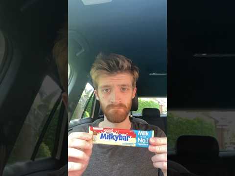 Trying a Milkybar for the first time…