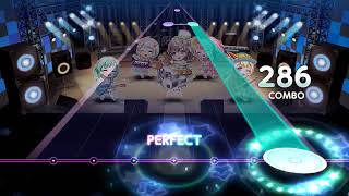 ガルパ新曲 青い栞 初見1グレフルコン