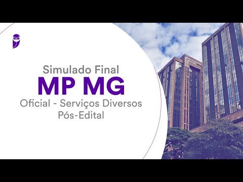 Simulado Final MP MG: Oficial - Serviços Diversos – Pós-Edital – Correção