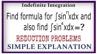 Sin^nx Reduction Formula Simple Explanation in Hindi|Laq Problem|Integration|Ignite Minds Academy