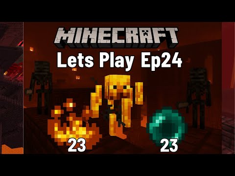 I Finally Found a Nether Fortress… But It Was a Trap?! | Let's Play Minecraft Ep. 24