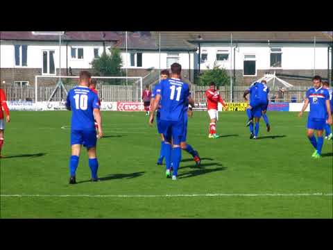 Whitby Town 1-1 Workington AFC League Match Goals 28th August 2017.