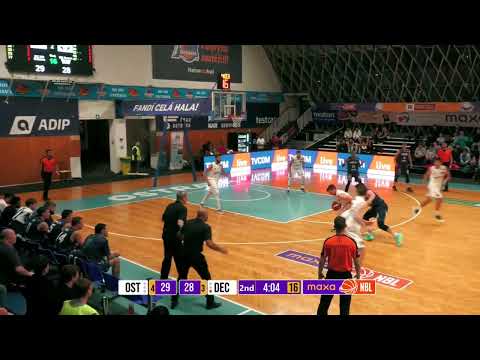 NH Ostrava vs BK ARMEX ENERGY Decinm | 08-10-2025 for KooperativaNBL tournament.